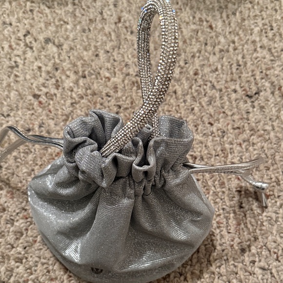 Victoria's Secret Shimmering Silver Mini Bag - Picture 3 of 3